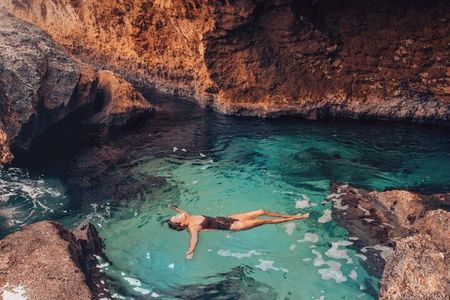 Sunrise Hike & Swim in Natural Pool: Escape the Crowds and Heat