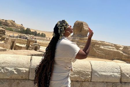 Private Half-Day Tour Pyramids Sphinx and Camel Ride from Cairo to Giza