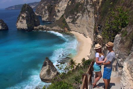 From Bali Nusa Penida Combination East and West Private Tour 