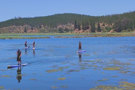 Crossing the Salt Route on a Rowing Surfboard