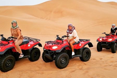 Quad Bike Safari with Sandboarding and BBQ Dinner