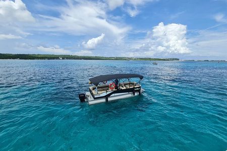 Private Pontoon Day by the Aquarium and San Andres Bay