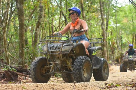 Adventure in the Mayan Jungle with ATV and Zip Line in Tulum
