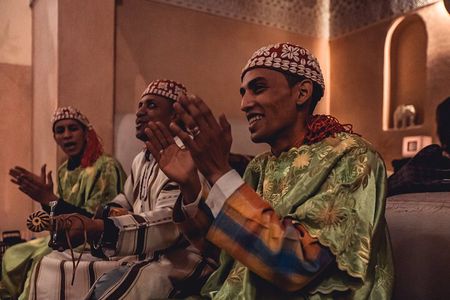 Live Gnawa Show at Ambre Epices, Full Course Dinner & a Surprise