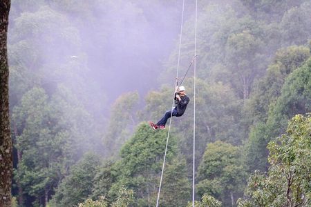 Extream Zipline @ Kingkong Smile and Dip in Hot Spring 