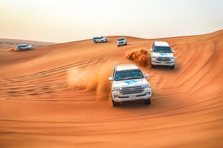 Dubai Desert Safari: Dune Bashing, BBQ Dinner, Camel Ride