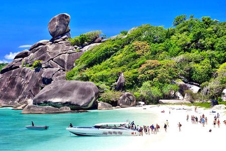 Phuket Similan Island Andaman Ocean Tour by Van and Speedboat