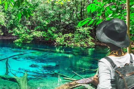 Tiger Cave Temple, Emerald Pool & Hot Springs Tour from Krabi 