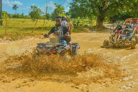 Half Day Adventure 4X4, ATV, Visit Macao Beach and a River cave