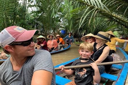 PRIVATE VIP Mekong Delta 1 Day with Biking,Fishing,Cooking ,BBQ - NON Touristic