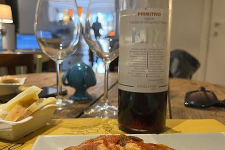 Puglia Dinner in Lecce at La Strada del Vino