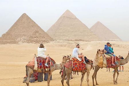 Giza Pyramids&The Great Sphinx+Egyptian Museum