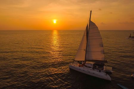 Sunset Catamaran Cruise to Coral Island
