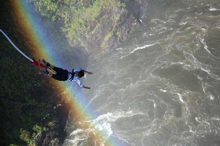 Victoria Falls Bridge Bungee Jump | 111m Zambezi Adventure