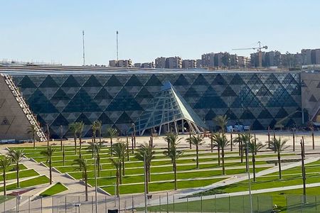Explore Pyramids & Great Egyptian Museum(gym) 