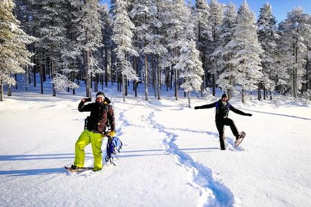 Snowshoe Trip in the Wilderness
