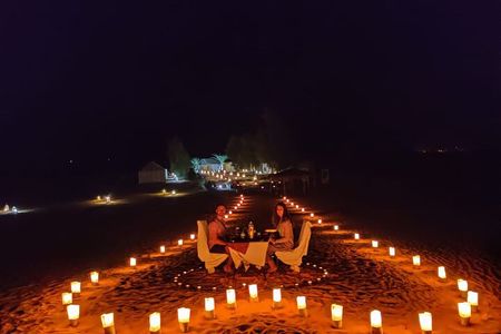 Overnight Camel trek in Merzouga dunes