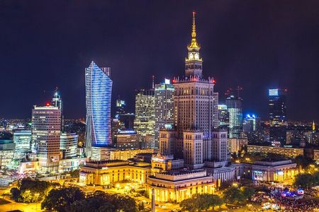 Warsaw Private Tour from Krakow with Private Tour Guide Driver 