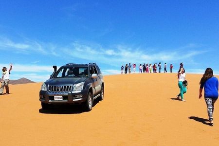 4×4 Jeep Desert Safari Tour with Lunch and Camel Ride