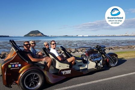 TAURANGA SHORE EXCURSION: V8 TRIKE - 1.5 hour City Sites