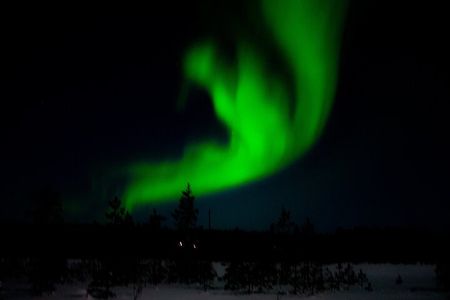 Northern Lights Tour With Skis Or Snowshoes in Pyhä