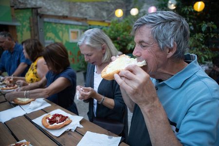 Private Budapest Street Food Tour with Snacks Dessert and Beer