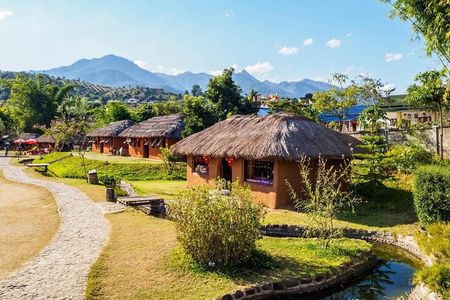 Chiang Mai Pai Full Day Sai Ngam Hot Spring, Pai Canyon, White Buddha, Santichon