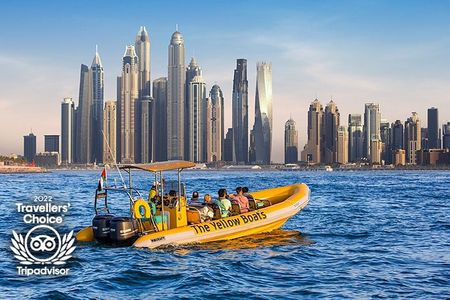Dubai Marina Guided Sightseeing High-Speed Boat Tour