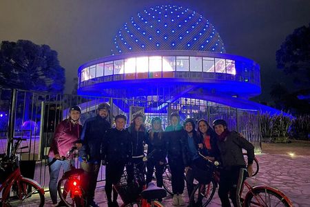 Buenos Aires by Night Exclusive Bike Tour with Rooftop