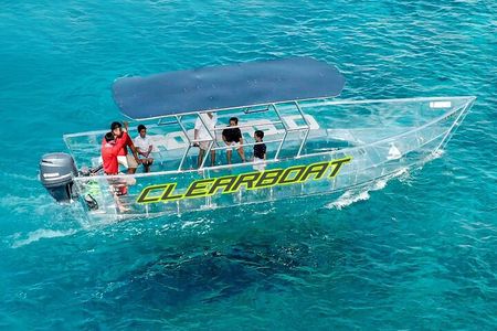 Cancun Glass Boat Sightseeing Cruise