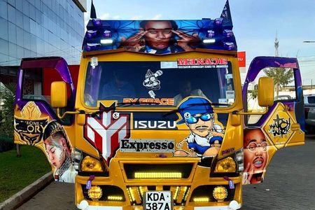 Guided "Matatu" Experience Half Day Tour Within Nairobi.