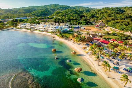 Las Palmas Beach and Roatan Island Brewing Company Private Tour with Guide