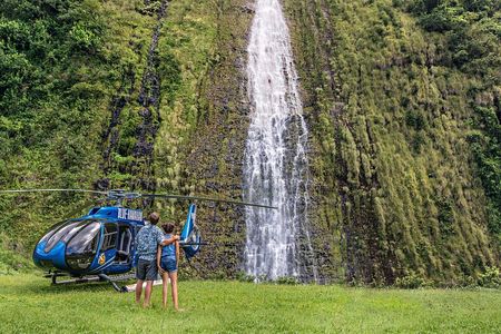 Kohala Waterfalls with Exclusive Landing Helicopter Tour