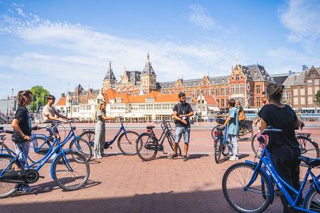 Amsterdam Bike Tour With Optional Canal Cruise (small-goups)