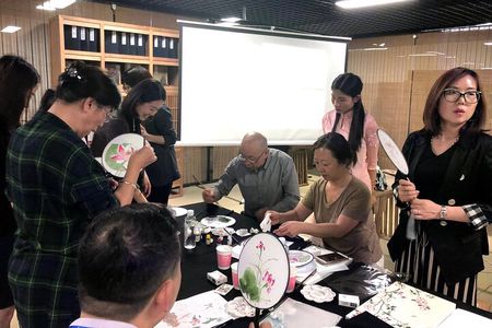 Water Color Class in Beijing 