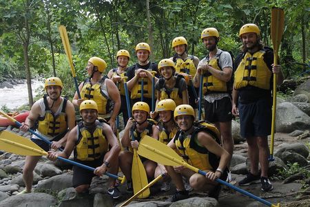 Combo Rafting & Canopy Tour with organic lunch. 