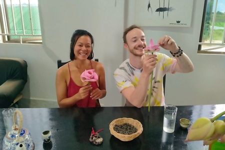 Lotus Silk Farm: Amazing craft classes & boat excursion