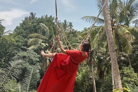 Bali Swing Hot Spring And Waterfall Private Guided Tour