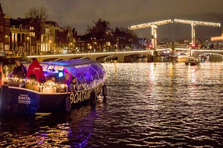 Amsterdam Light Festival Boat Tour Experience
