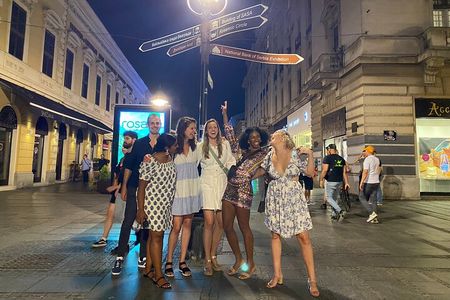 Belgrade Nightlife Bar Pub Club Crawl with Drinks