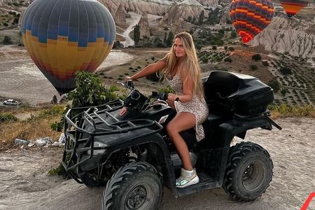 ATV tour in Cappadocia through fairy chimneys and love valley