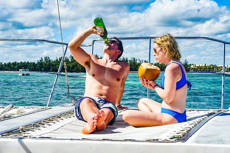 Snorkeling and Swimming on a Caribbean Cruise by Sharky Catamarans