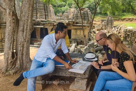 Guided tour of Bateshwar Temples Morena