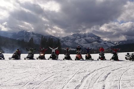 Full day Tour Zakopane Snowmobiles Thermal Baths from Krakow