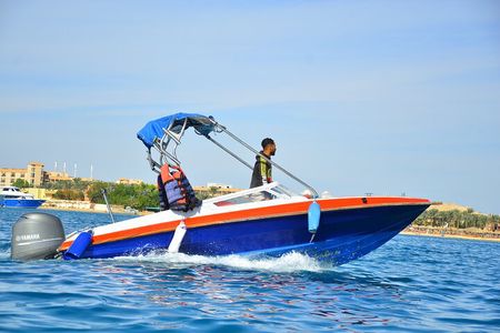 Private Speed Boat to Orange Island & Snacks - Hurghada