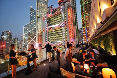Hong Kong Guided Dinner + Laser Show Lounge Entry (2023) | 200+ booked 