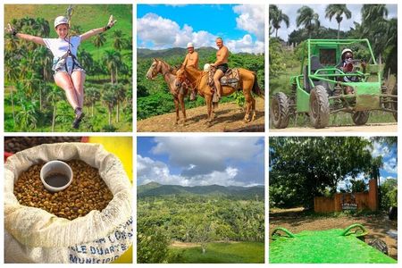 Jungle Buggies + Zilplining + Horseback Ride + Countryside + Macao Beach