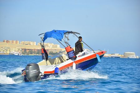 Private Speed Boat to Orange Island & Snacks - Hurghada