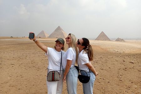 Guided Tour of Giza Pyramids&Sphinx&Camel Ride&ATV bike &Lunch 