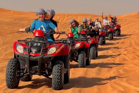 Desert Safari with 30 Minutes Quad Biking on High Red Dunes (Complete Package)